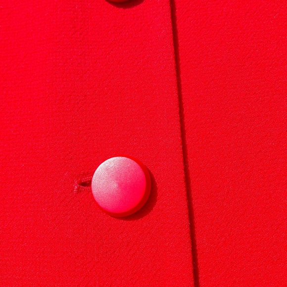 Carolyne Roehm crepe wool coat - Picture 2 of 8